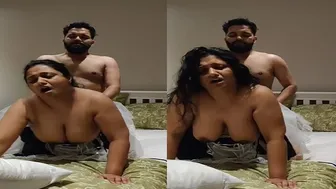 Busty Aunty Getting Fucked Doggy Style For Some Quick Cash