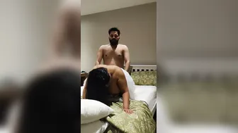 Busty Aunty Getting Fucked Doggy Style For Some Quick Cash