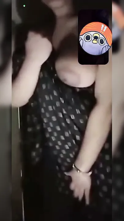 Busty Babe Midnight Video Call Revealing Massive Tits For Him