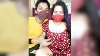 Desi Aunty Breastfeeding Her Young Lover During Secret Hookup