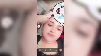 She Video Calling Showing Her Big Tits To Him All Aroused