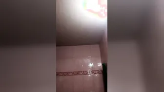 Curvy Aunty Teasing Him Stripping Everything For The Camera