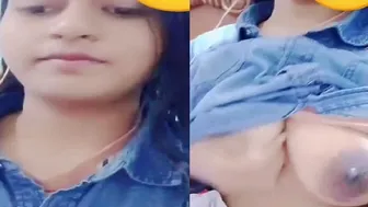 Bengali College Babe Teasing With Her Big Natural Boobs Online