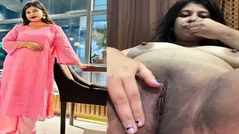 Zooming In Close On My Naked Gf Showing Her Massive Natural Tits