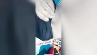 My Bengali Gf Showing Off Her Perfect Boobs On Video Call Now