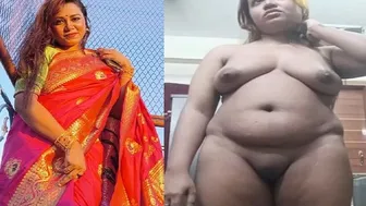 Bengali Babe Stripping Naked For Her Man On Video Call Late