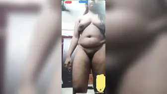 Bengali Babe Stripping Naked For Her Man On Video Call Late