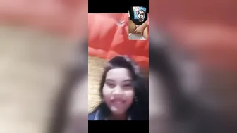 My Girl Spreading Legs Wide Showing Off Pink Pussy On Live Call