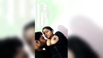 My Smoking Hot Gf Letting Me Suck Her Massive Natural Boobs