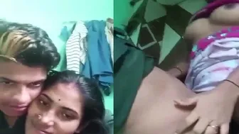 Bengali Babe Squeezing Her Tits And Rubbing Her Fat Pussy