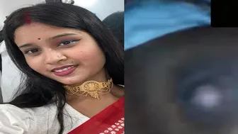 Married Village Wife Stripping Naked During Naughty Video Call