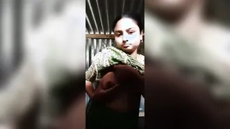 Village Girl Slowly Undressing And Revealing Her Private Assets