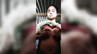 Village Girl Slowly Undressing And Revealing Her Private Assets