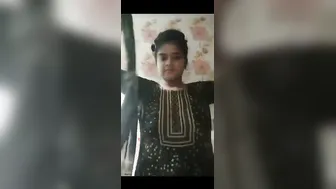 Bengali Gf Slowly Undressing Revealing Her Perfect Big Boobs