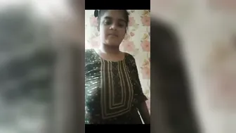 Bengali Gf Slowly Undressing Revealing Her Perfect Big Boobs