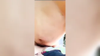 Married Woman Riding Neighbor Outdoors In Risky Public Quickie