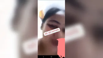 Bengali Wife Stripping Nude For Lover During Naughty Video Call