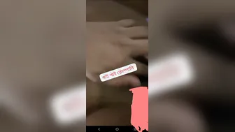 Bengali Wife Stripping Nude For Lover During Naughty Video Call