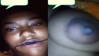 Village GF Stripping Naked Teasing On Late Night Video