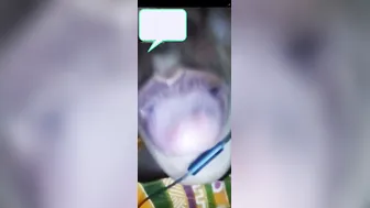 Village GF Stripping Naked Teasing On Late Night Video