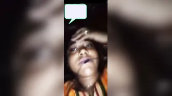 Village GF Stripping Naked Teasing On Late Night Video