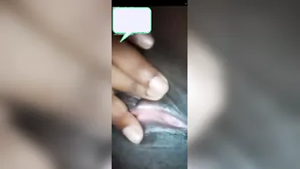 Village GF Stripping Naked Teasing On Late Night Video