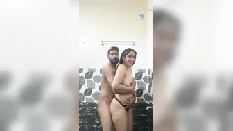 Married Bhabhi Giving Wet Blowjob Under Shower Before Riding Him