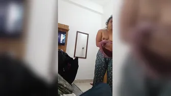 Mature Indian Wife Sucking Dick Showing Heavy Boobs Homemade Mms
