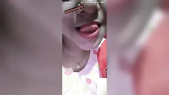 Cute Married Bhabhi Chatting Dirty Flashing Big Boobs On Camera