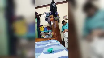 Bhabhi Caught Changing Clothes Leaked Homemade Village Footage