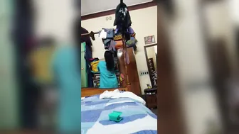Bhabhi Caught Changing Clothes Leaked Homemade Village Footage