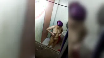 Married Woman Catching Neighbor Watching Her Naked After Bath