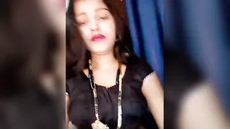 Saree Wife Playing With Her Boobs And Wet Pussy On Camera