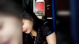 Saree Wife Playing With Her Boobs And Wet Pussy On Camera