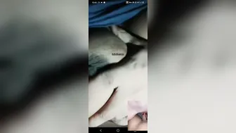 Dark Nippled Wife Showing Her Body On Late Night Cam Show