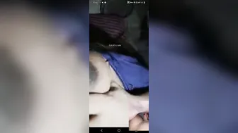 Dark Nippled Wife Showing Her Body On Late Night Cam Show