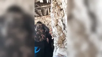 Village Bhabi Taking It Standing In Empty House Alone