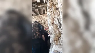 Village Bhabi Taking It Standing In Empty House Alone