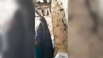 Village Bhabi Taking It Standing In Empty House Alone