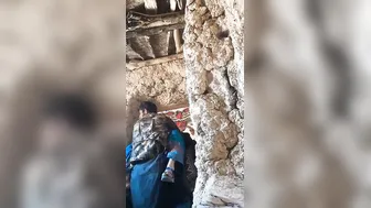 Village Bhabi Taking It Standing In Empty House Alone