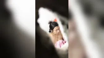 Devar Hiding Outside Bathroom Watching Me Shower Naked