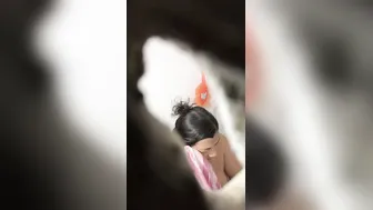 Devar Hiding Outside Bathroom Watching Me Shower Naked