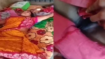 Neighbor Boy Secretly Filming His Sleeping Bhabhi Next Door
