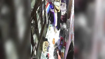 Busty Wife Giving Messy Blowjob And Changing Clothes On Film