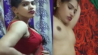 Horny Bhabhi Getting Railed Standing Up By Her Devar At Home