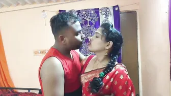 Horny Bhabhi Getting Railed Standing Up By Her Devar At Home