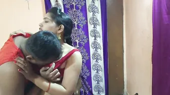 Horny Bhabhi Getting Railed Standing Up By Her Devar At Home