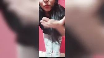 Young Bhabhi Rubbing And Fingering Herself In Leaked Bedroom Mms