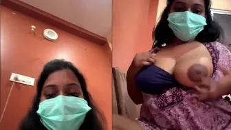 Busty Streaming Girl Going Topless Live Chatting With Fans