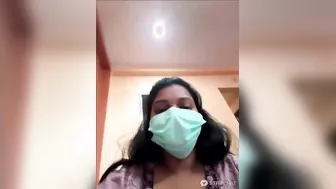 Busty Streaming Girl Going Topless Live Chatting With Fans